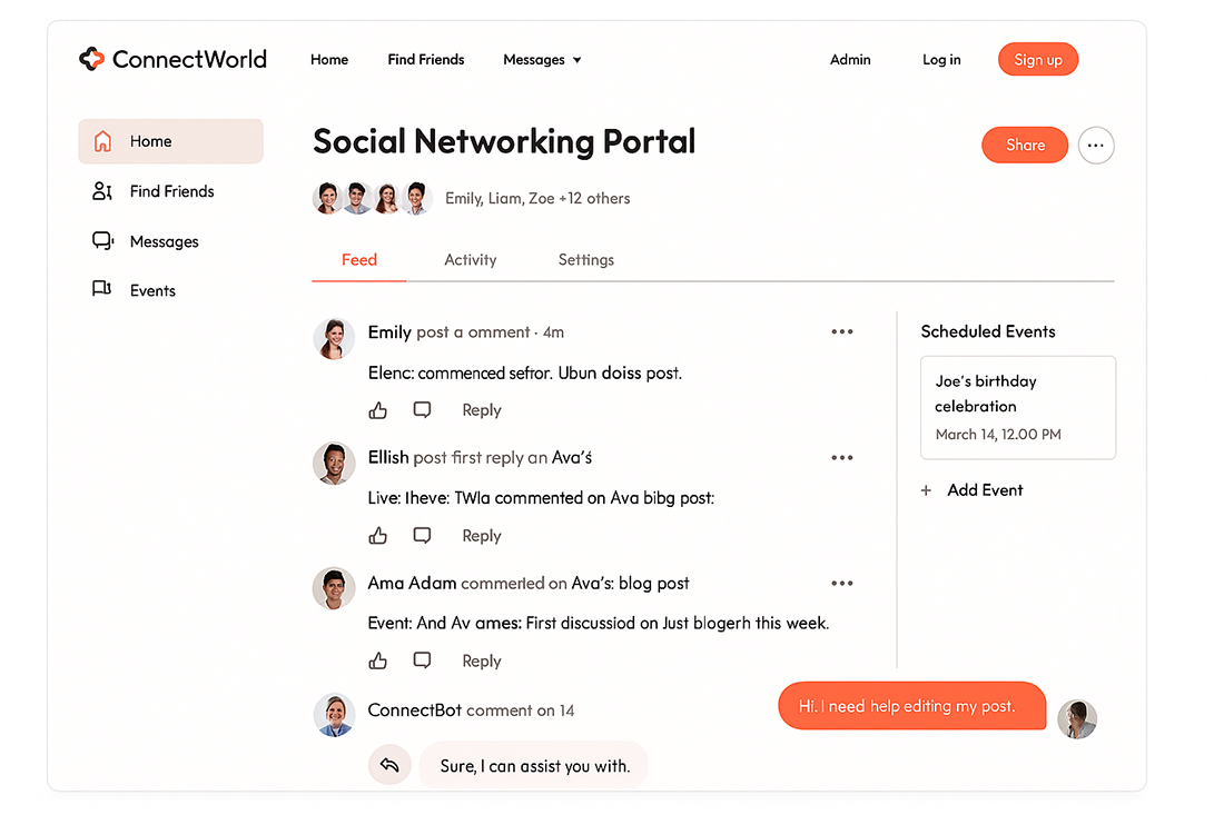 Social Networking Portals