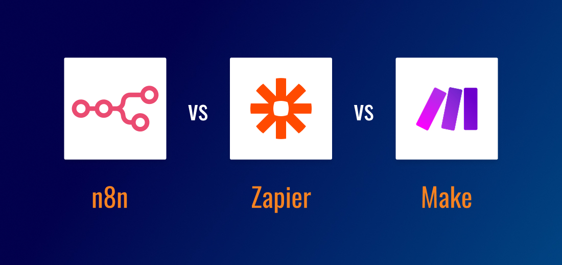 n8n vs Zapier vs Make