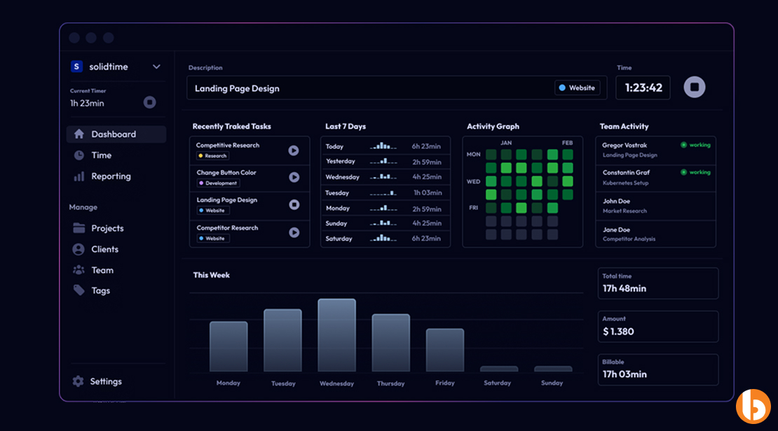 SolidTime Open-source Time Tracker