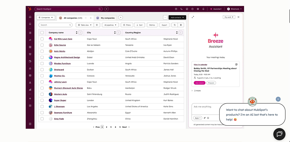 HubSpot AI
