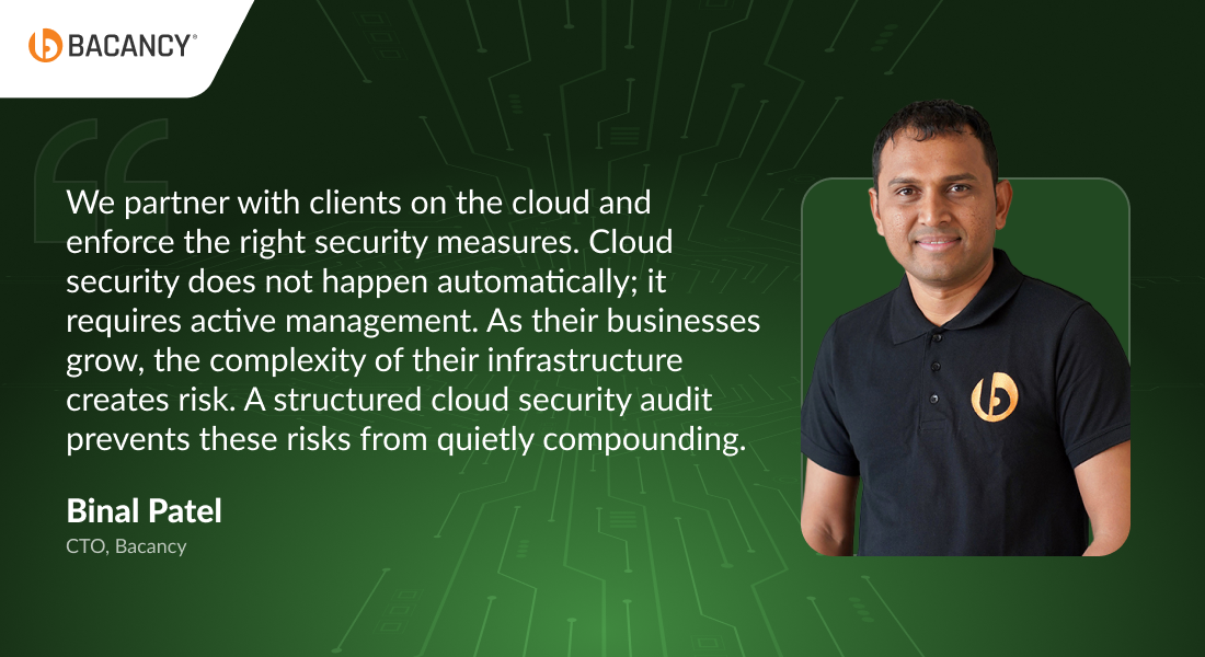 Bacancy's Insights on Cloud Security Audit