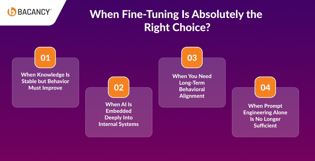 When Fine-Tuning Is Absolutely the Right Choice