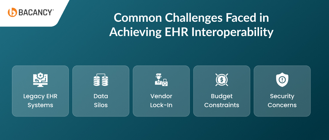 Common Challenges Faced in Achieving EHR Interoperability