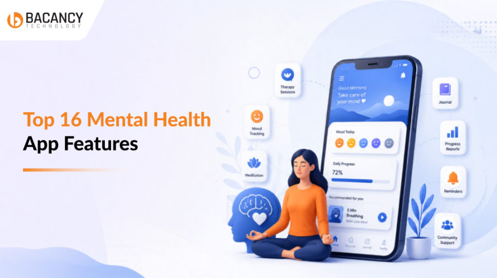 16 Must-Have Mental Health App Features to Boost Retention