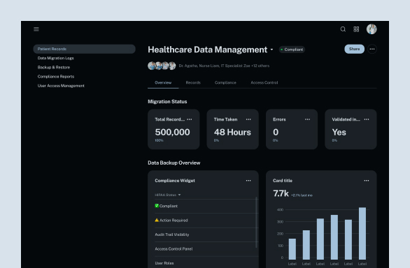 Healthcare Database Migration