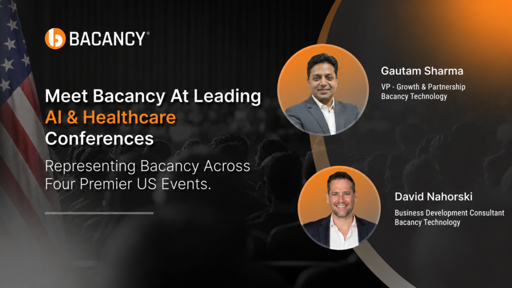 Bacancy Technology to Participate in Four Leading AI and Healthcare Conferences Across the USA in 2026