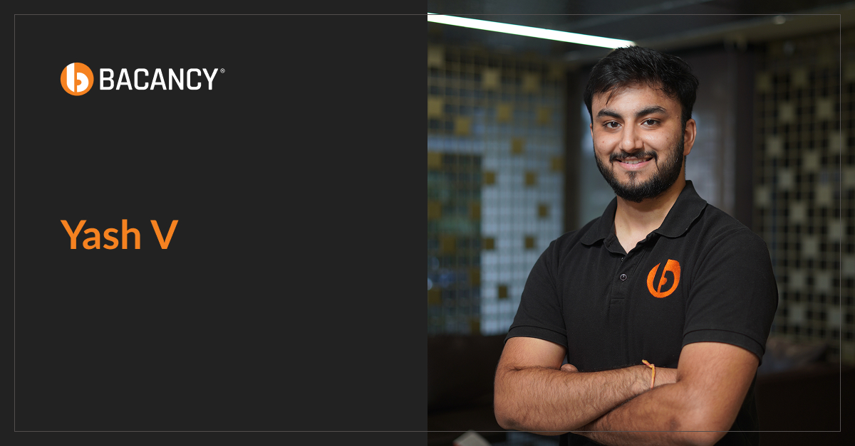 Yash V- Sr Software Engineer | Expert in ReactJS & Express