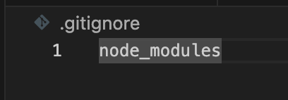 Separate gitignore folder in every project