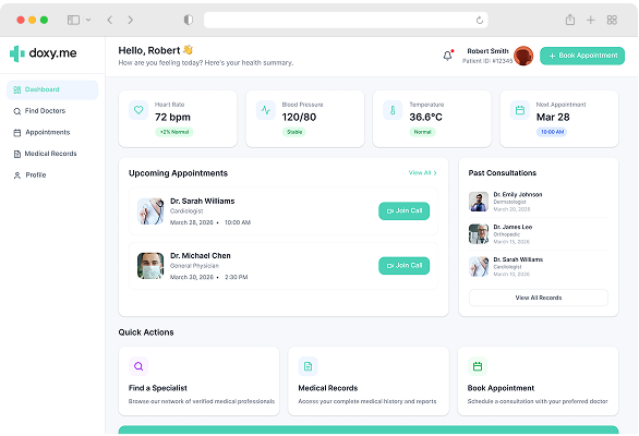 Built a HIPAA-Compliant Telemedicine Platform for Doxy.me