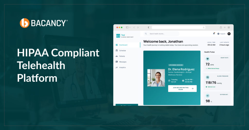 HIPAA Compliant Telehealth Platform