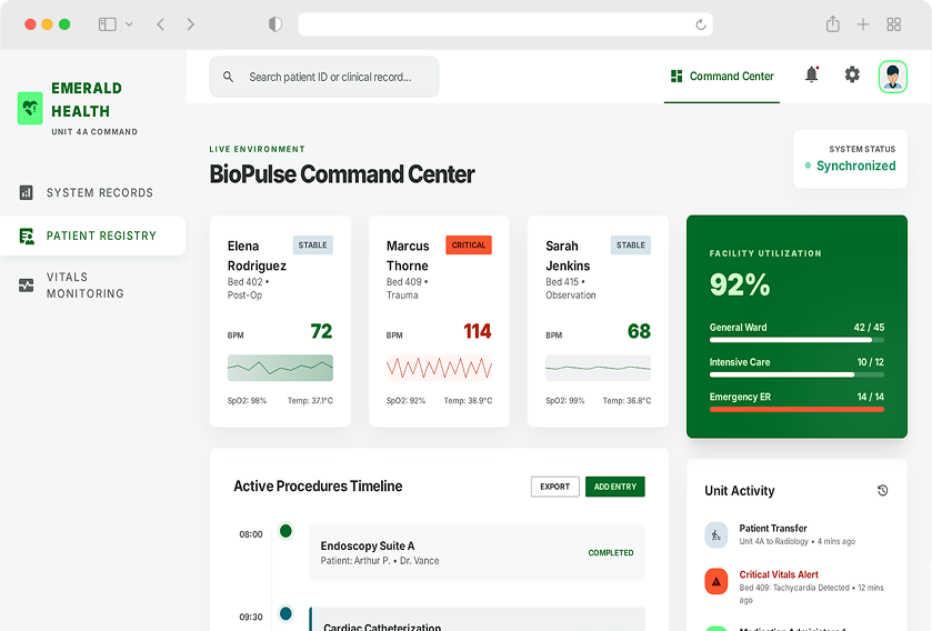 Digital Front Door Healthcare Platform