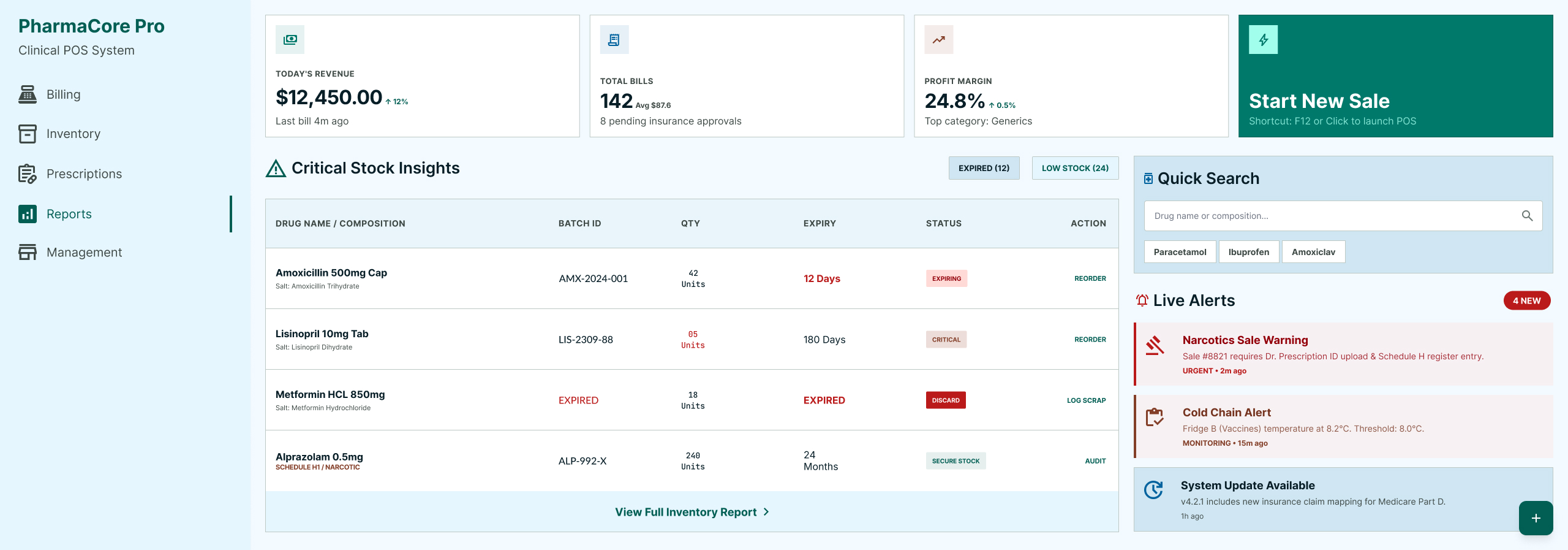 Pharmacy Billing Software